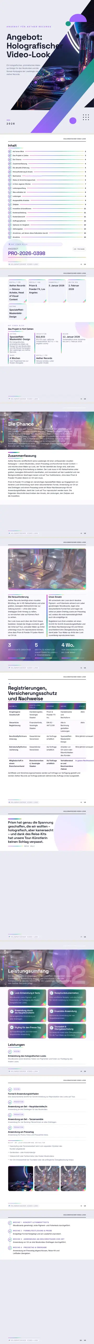 Beispiel für Angebot, erstellt von waxTable