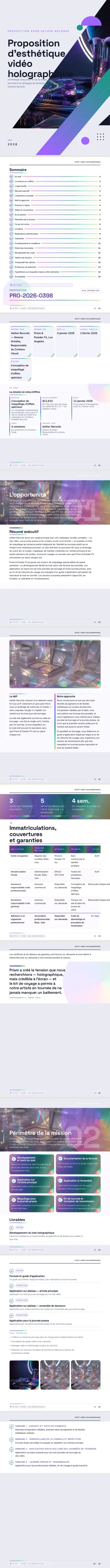 Exemple de proposition généré par waxTable