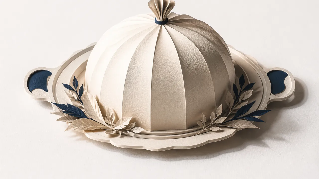 Papercraft concept: a contract tailored for Catering
