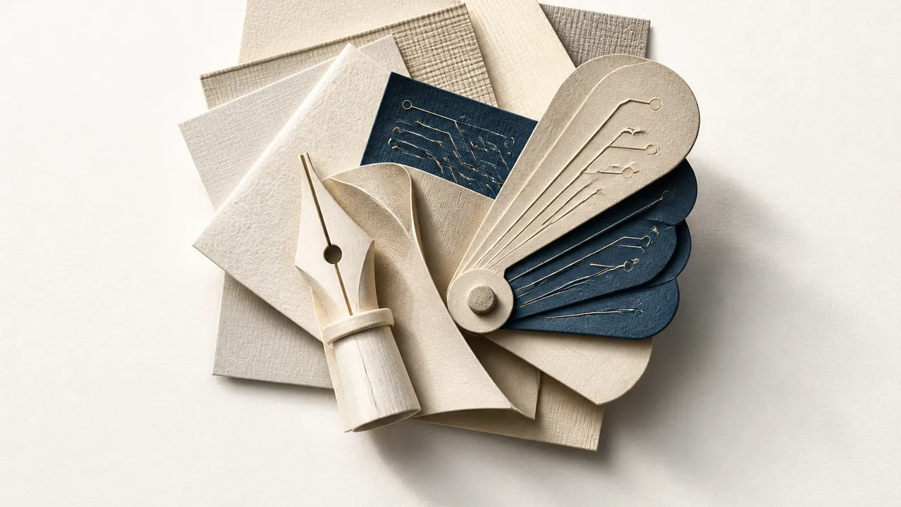 Papercraft concept: a contract tailored for Graphic Design