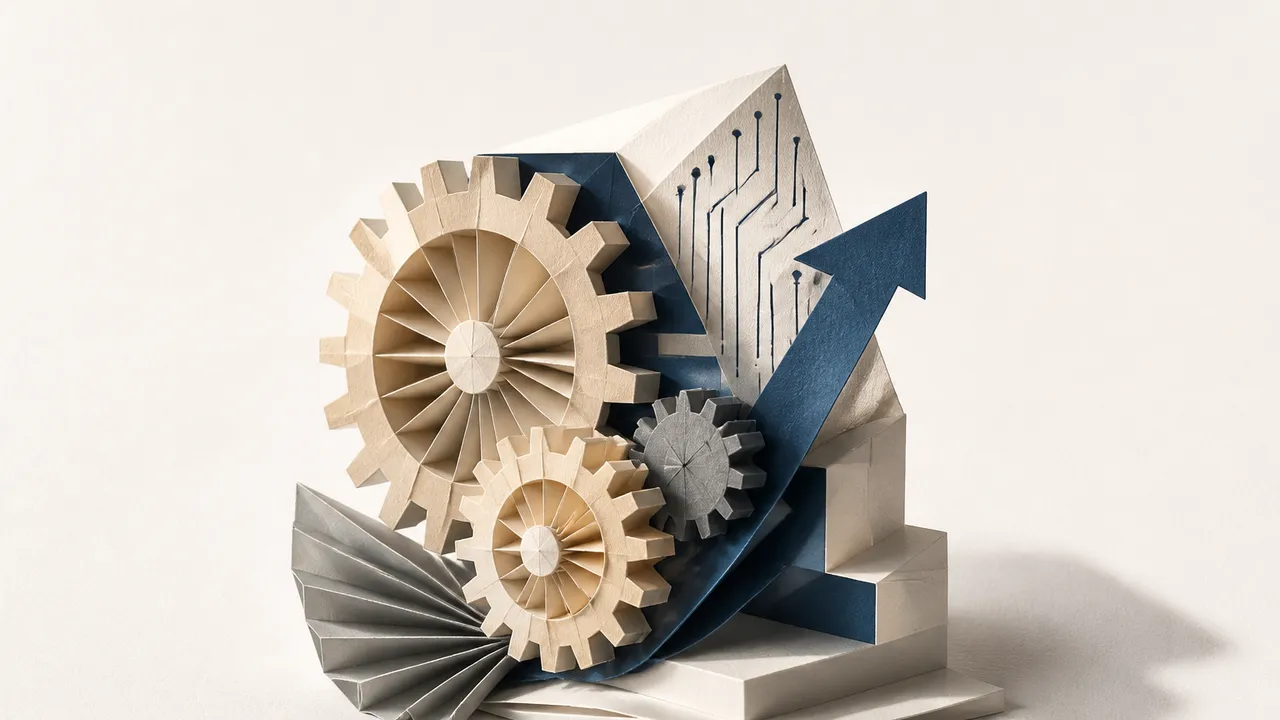 Papercraft concept: a invoice tailored for Management Consulting