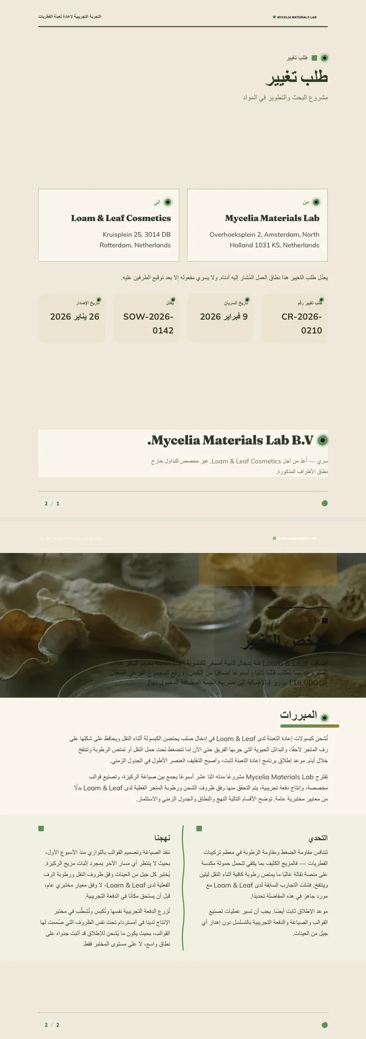 عضوي / بيومورفي — مثال كامل من إنشاء Waxe