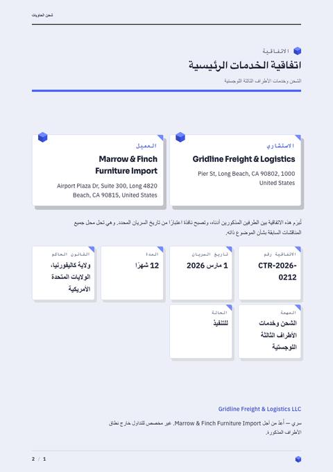 A finished contract rendered in a ثلاثي الأبعاد look