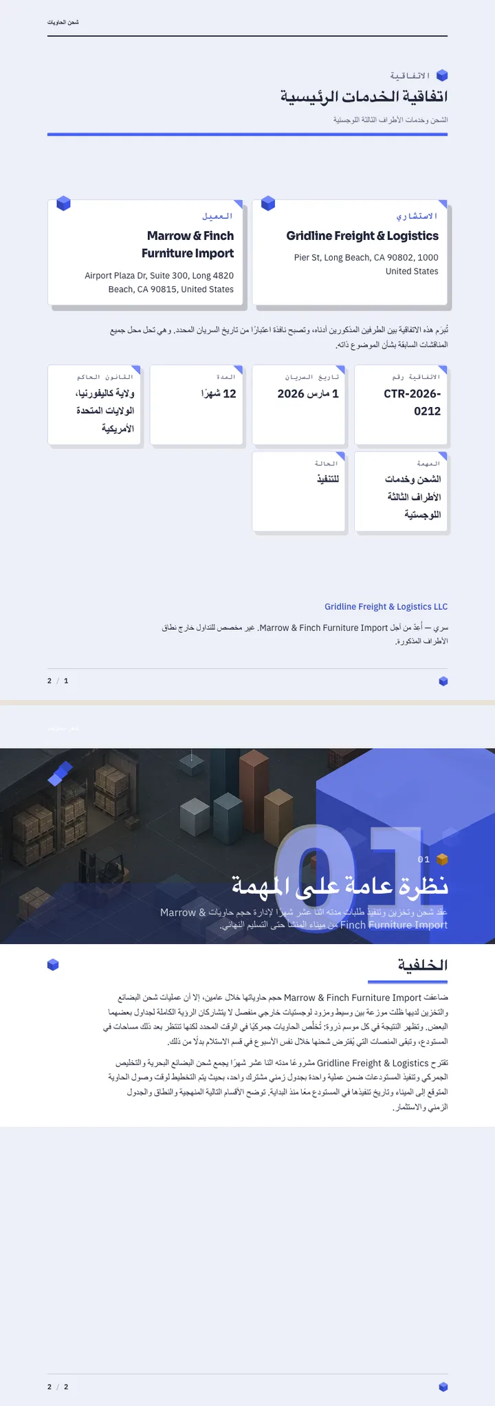 تصميم متساوي القياس — مثال كامل من إنشاء Waxe