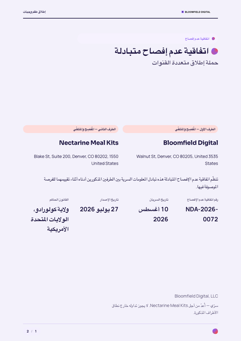 A finished nda rendered in a تدرج لوني look