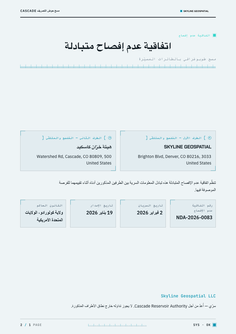 A finished nda rendered in a مستقبلي look