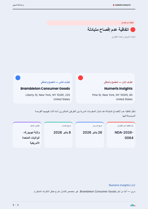 A finished nda rendered in a تقني look