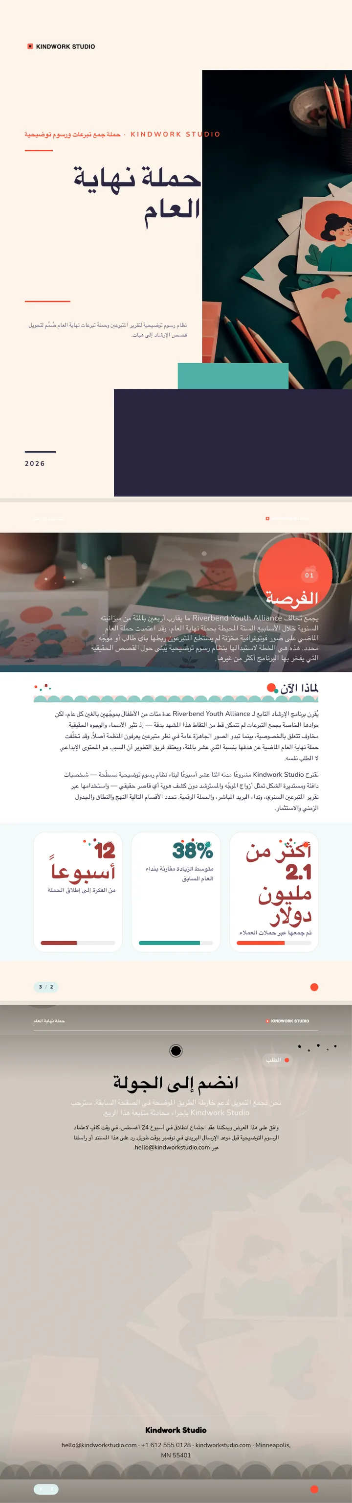 رسوم مسطحة — مثال كامل من إنشاء Waxe
