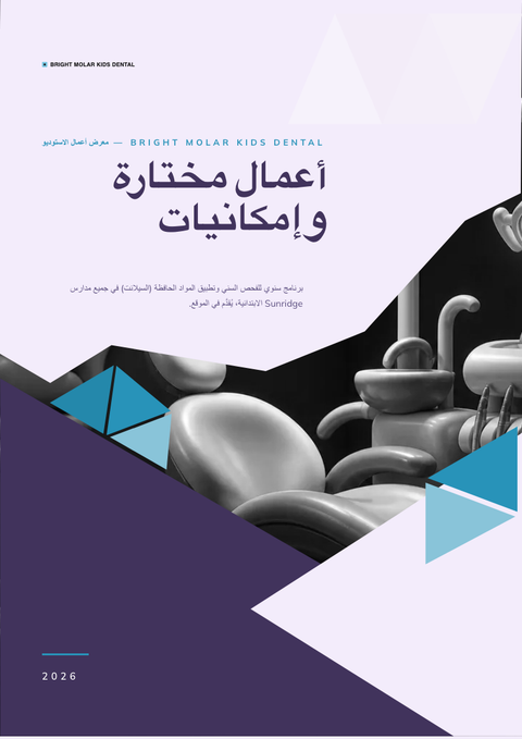 A finished portfolio rendered in a مورفيزم look