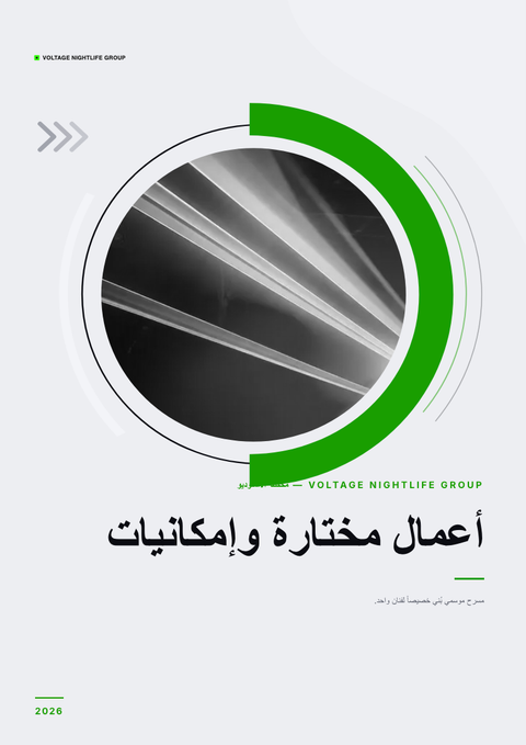A finished portfolio rendered in a لوني look