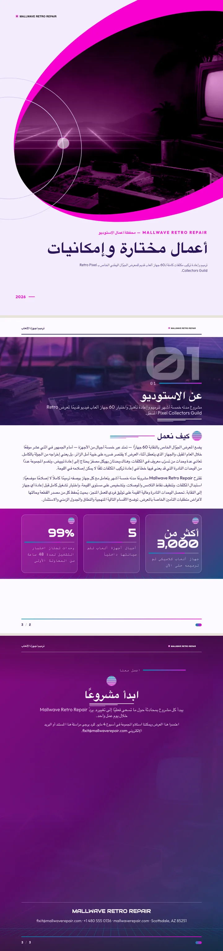 فايبورويف — مثال كامل من إنشاء Waxe