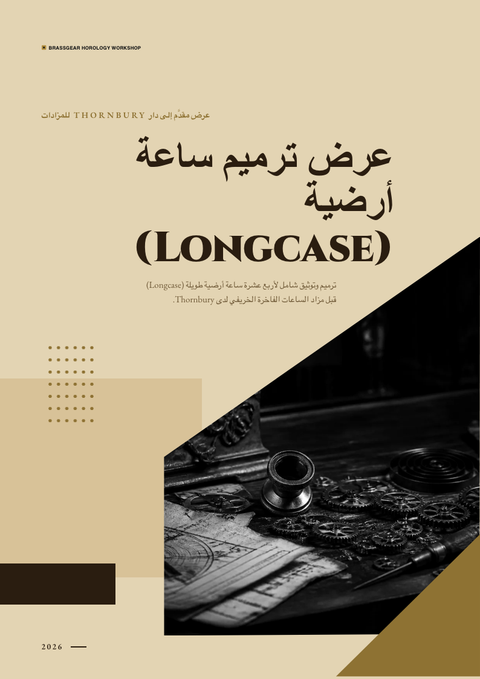 A finished proposal rendered in a داكن look