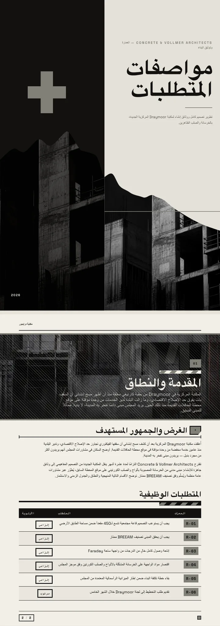 بروتاليزم — مثال كامل من إنشاء Waxe