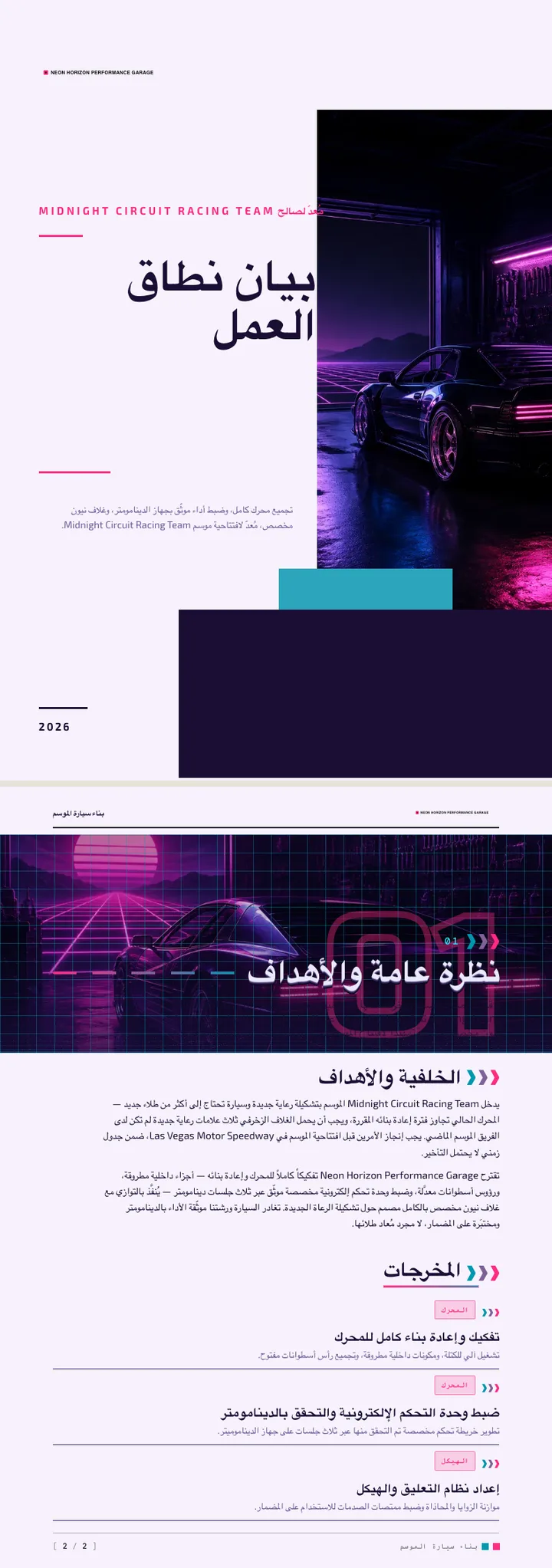 ريتروويف — مثال كامل من إنشاء Waxe