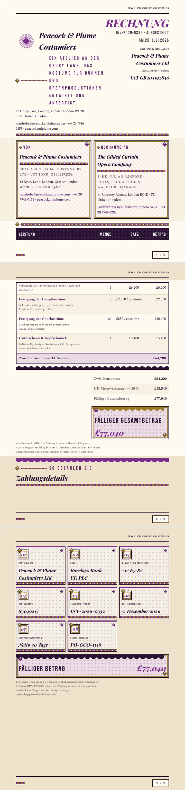 Maximalismus — vollständiges Beispiel, erstellt von Waxe