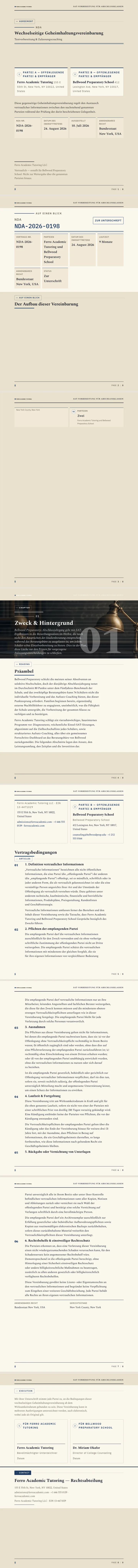 Bildung / Akademisch — vollständiges Beispiel, erstellt von Waxe