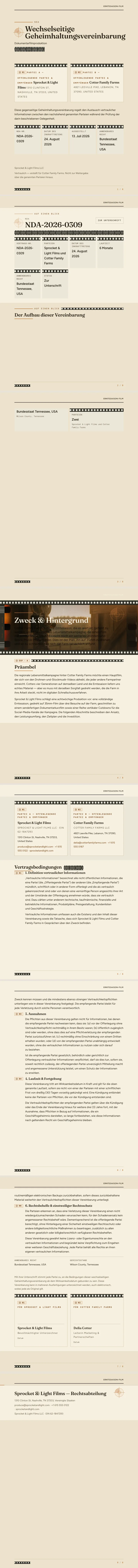 Filmfotografie — vollständiges Beispiel, erstellt von Waxe