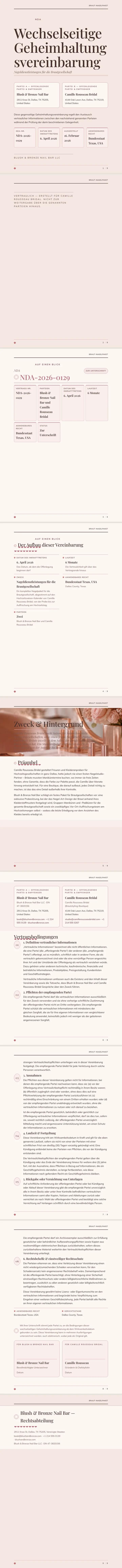Roségold — vollständiges Beispiel, erstellt von Waxe