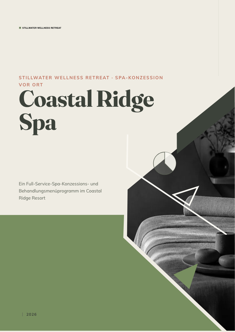 A finished pitch deck rendered in a lifestyle look