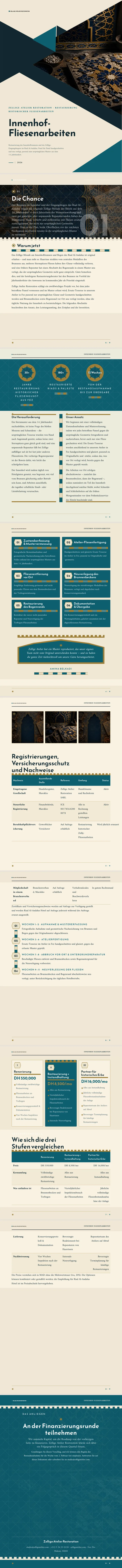 Islamische Geometrie — vollständiges Beispiel, erstellt von Waxe