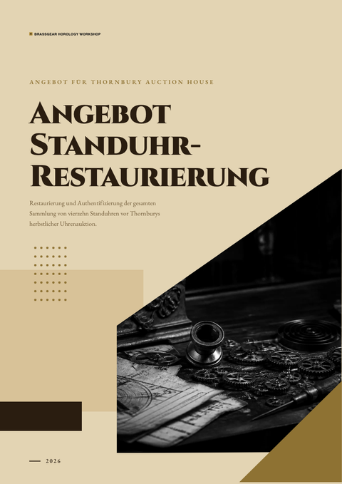 A finished proposal rendered in a dunkel look