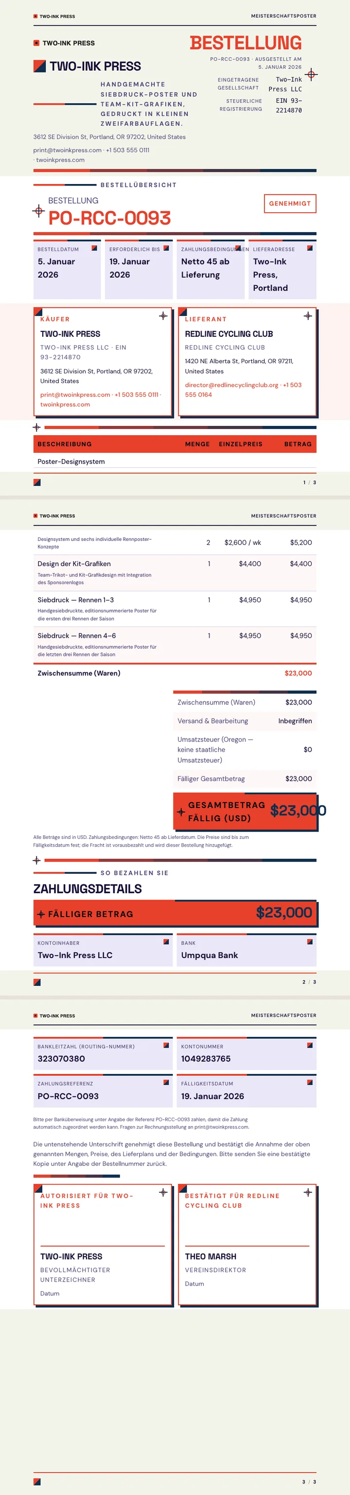 Duoton — vollständiges Beispiel, erstellt von Waxe