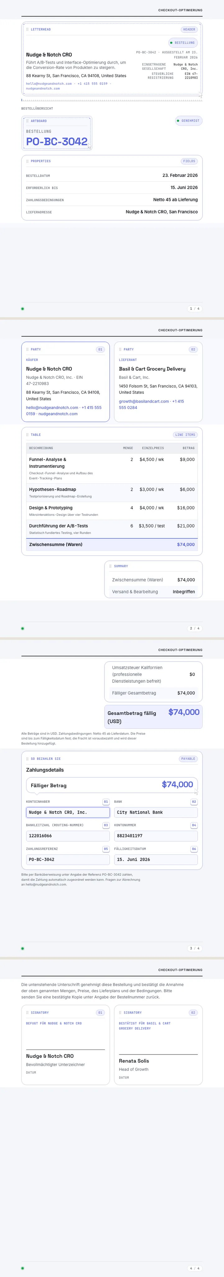Micro-Interaction UI — vollständiges Beispiel, erstellt von Waxe