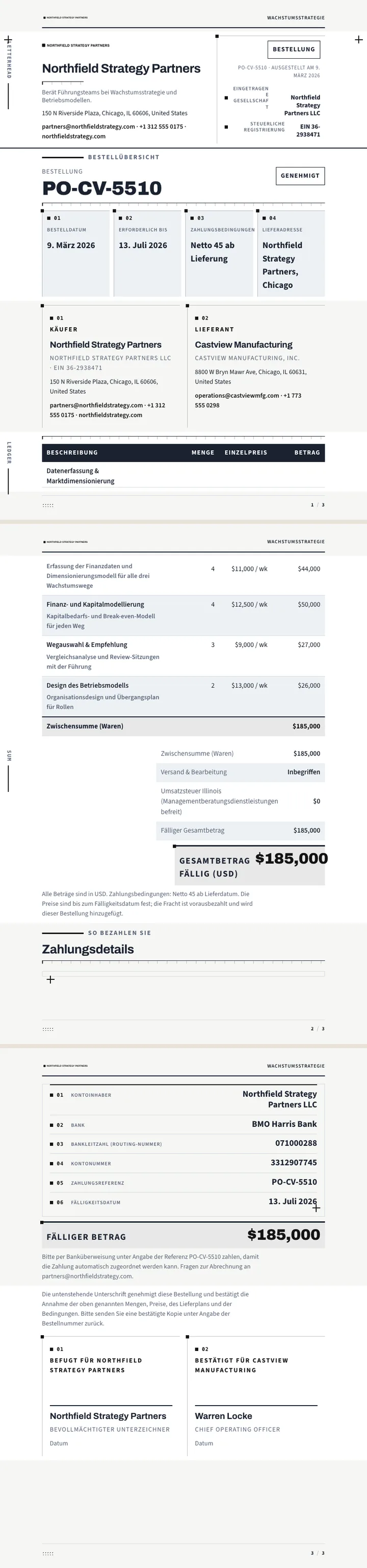 Minimalismus — vollständiges Beispiel, erstellt von Waxe