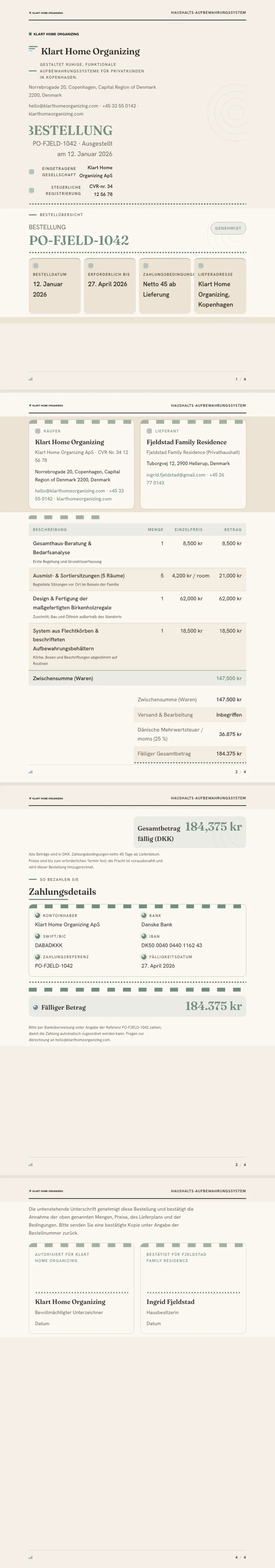 Skandinavisch / Nordisch — vollständiges Beispiel, erstellt von Waxe