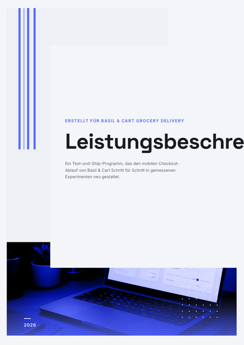 A finished scope of work rendered in a bewegung look