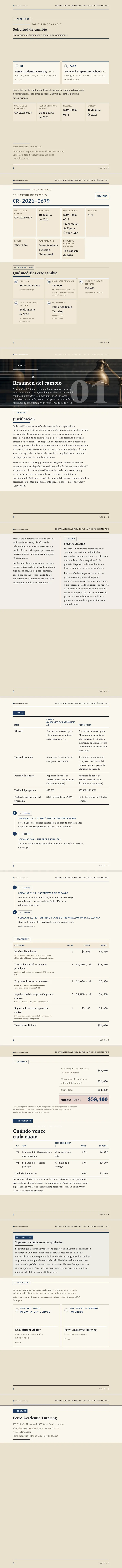 Educativo / Académico — ejemplo completo generado por Waxe