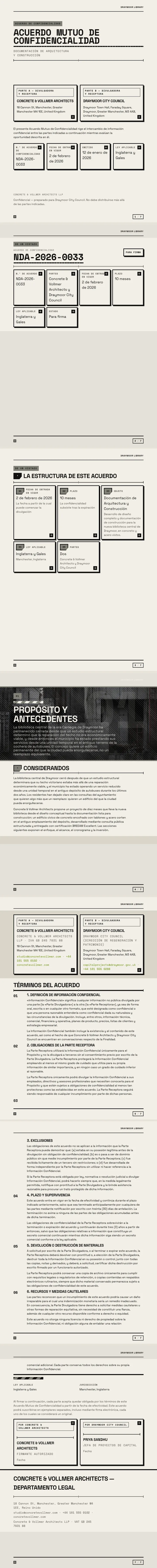 Brutalismo — ejemplo completo generado por Waxe