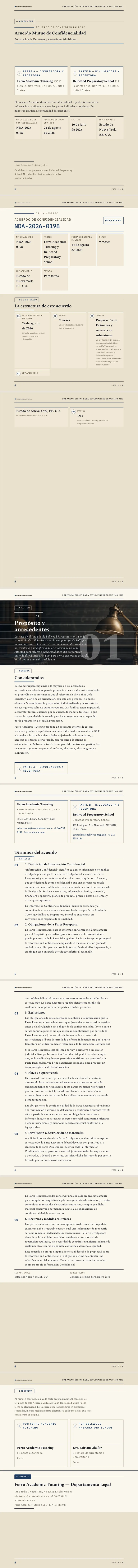 Educativo / Académico — ejemplo completo generado por Waxe