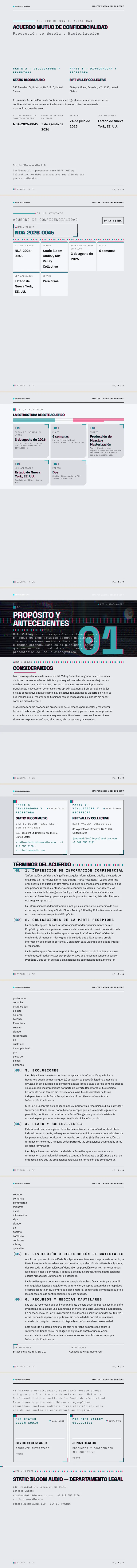 Glitch Art — ejemplo completo generado por Waxe