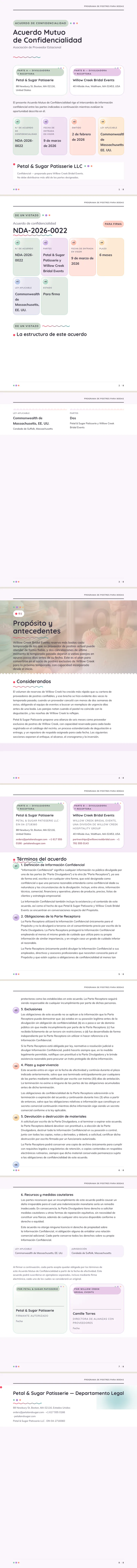 Pastel / Suave — ejemplo completo generado por Waxe