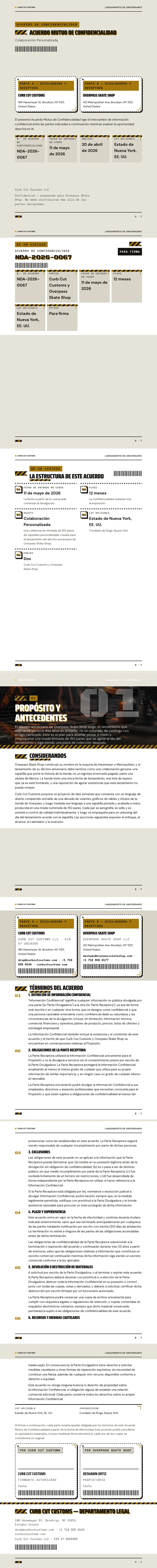 Streetwear — ejemplo completo generado por Waxe