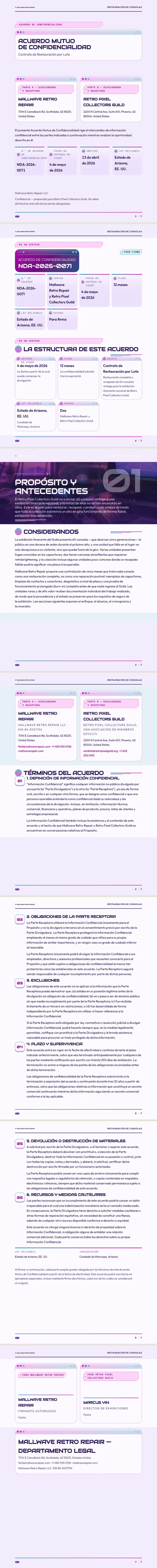 Vaporwave — ejemplo completo generado por Waxe