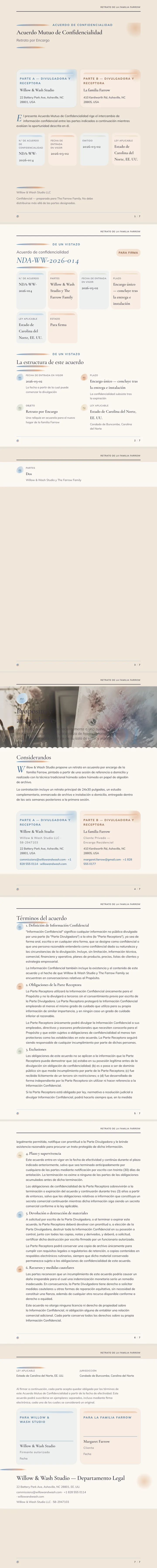 Acuarela — ejemplo completo generado por Waxe