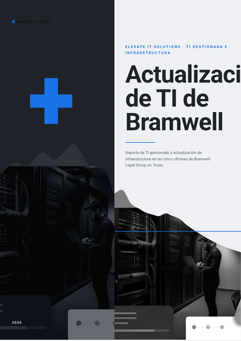 A finished pitch deck rendered in a plano y minimalista look