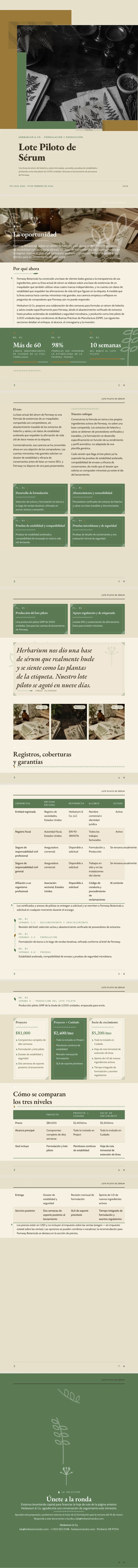 Botánico — ejemplo completo generado por Waxe
