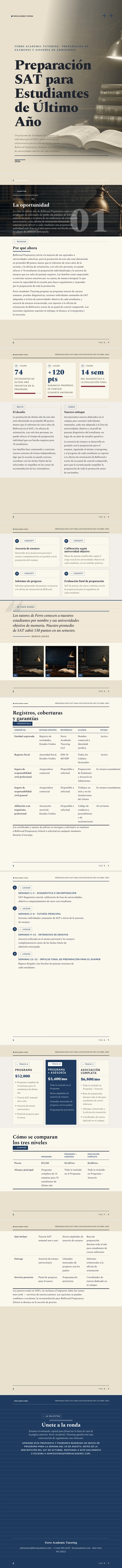 Educativo / Académico — ejemplo completo generado por Waxe