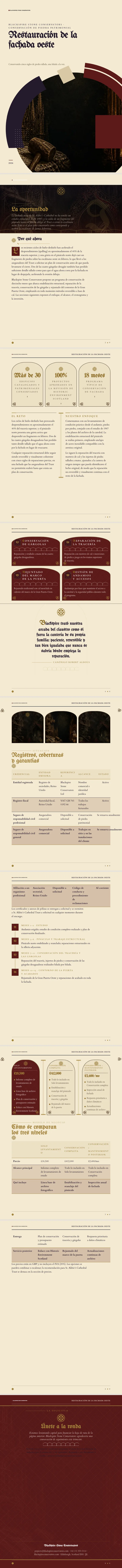 Gótico — ejemplo completo generado por Waxe