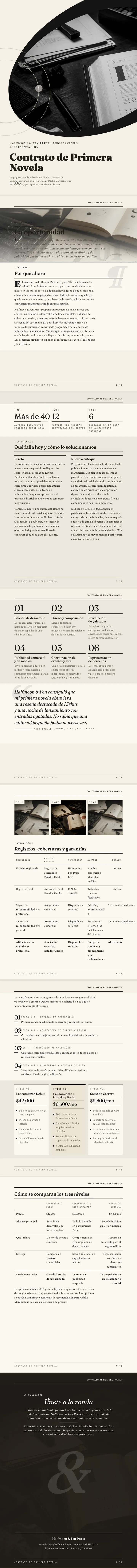 Tipográfico / Con protagonismo de la tipografía — ejemplo completo generado por Waxe