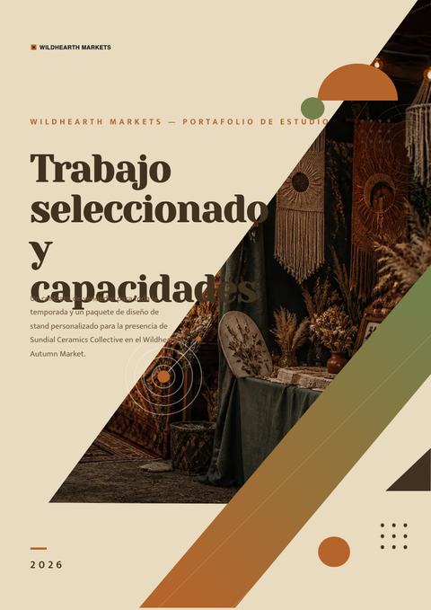 A finished portfolio rendered in a estilo de vida look