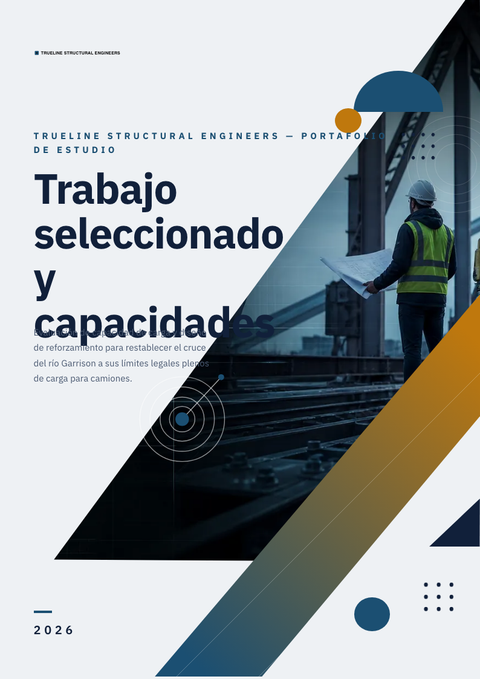 A finished portfolio rendered in a técnico look