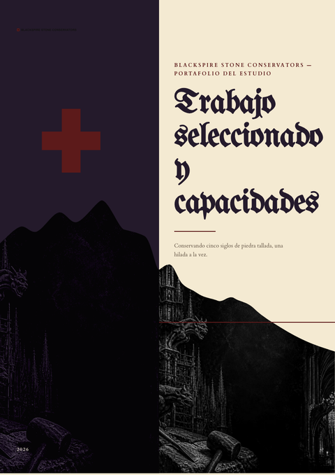 A finished portfolio rendered in a oscuro look