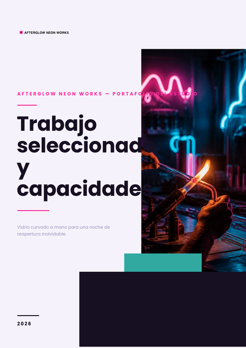 A finished portfolio rendered in a futurista look