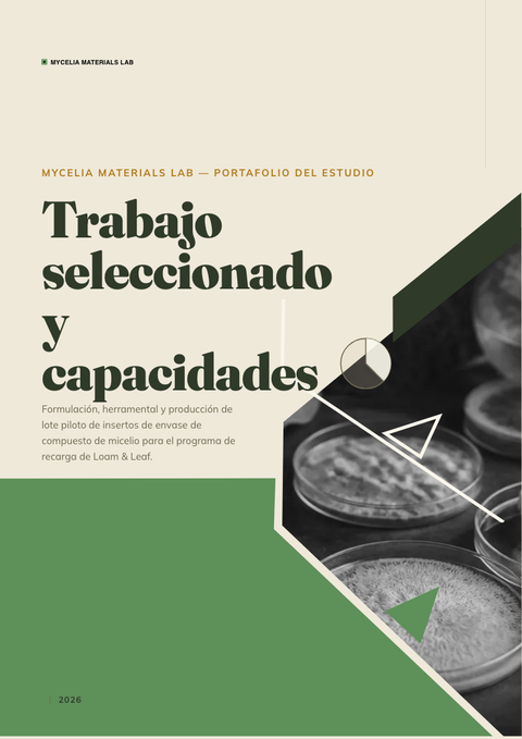 A finished portfolio rendered in a naturaleza look