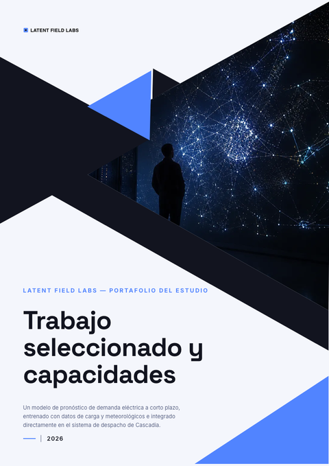 A finished portfolio rendered in a movimiento look