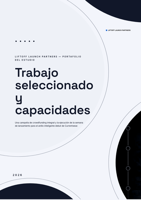 A finished portfolio rendered in a movimiento look